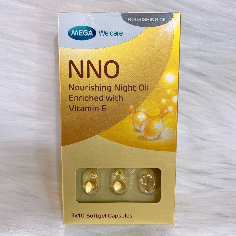 Vitamin E NNO dưỡng da mịn màng