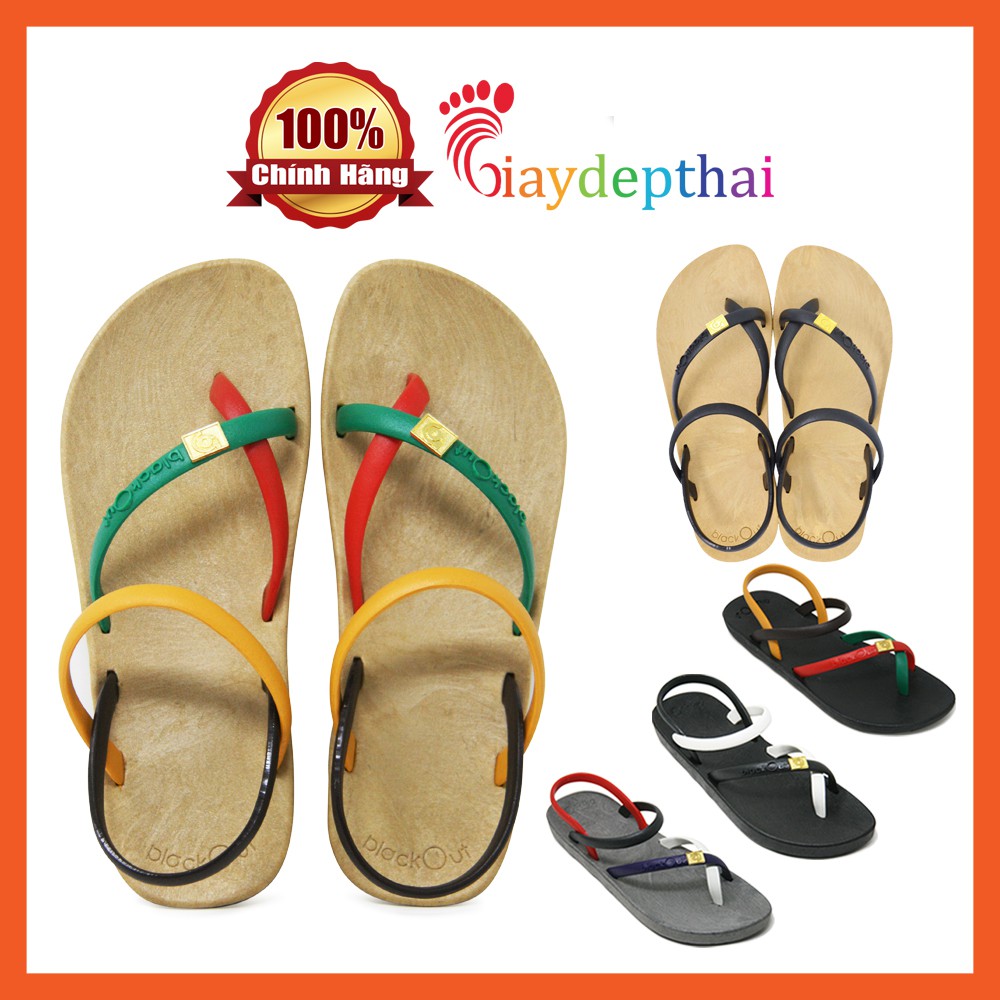 Giày Sandal Nữ Thái Lan Blackout