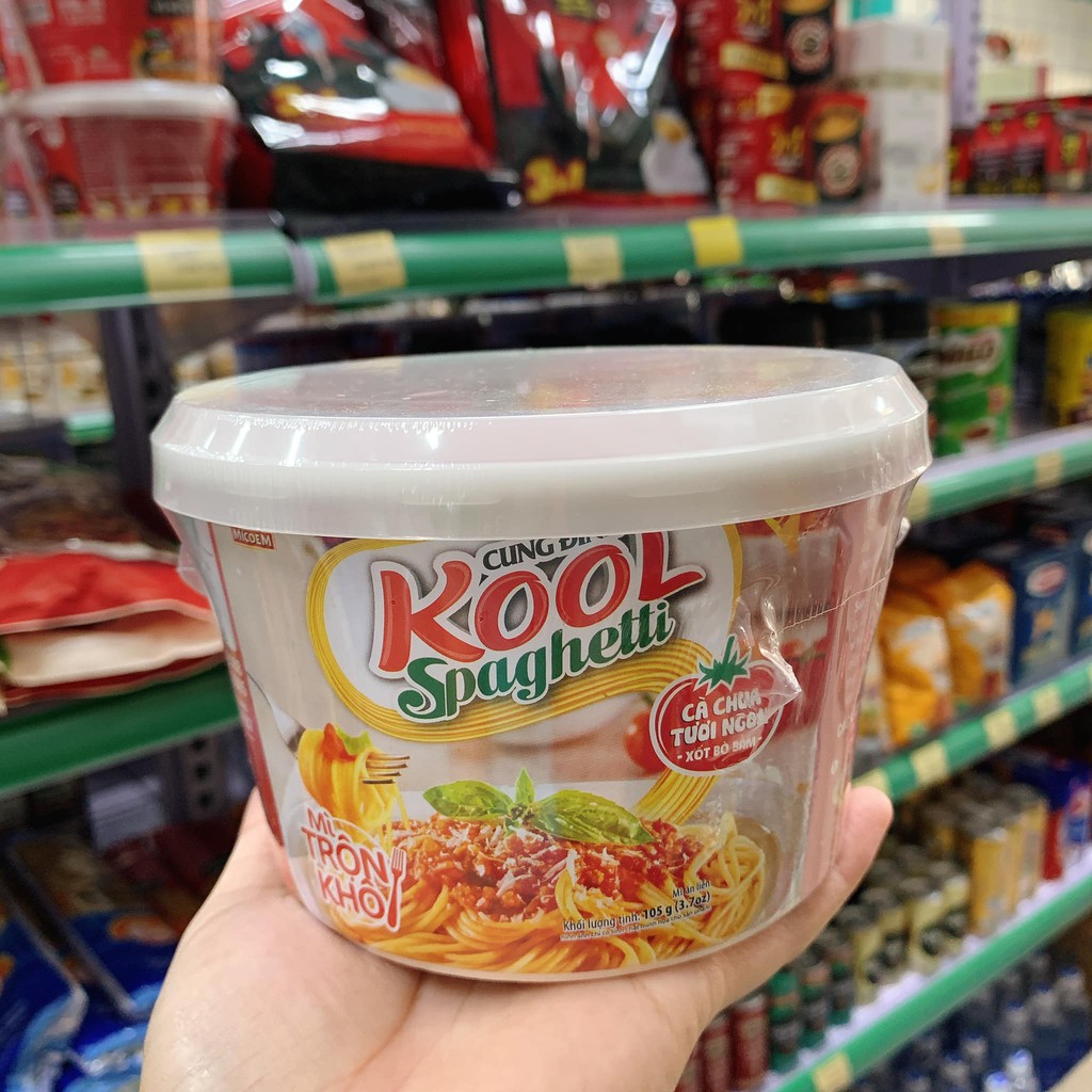 Mì kool spaghetti hộp