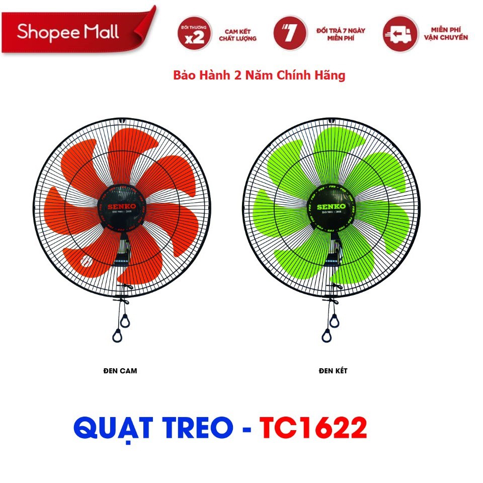 XẢ KHO Quạt treo Senko TC1622 (giao màu ngẫu nhiên)