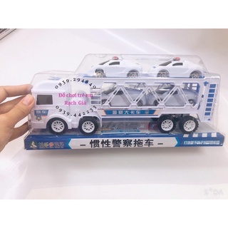 Bộ xe lớn chở 4 xe  nhỏ