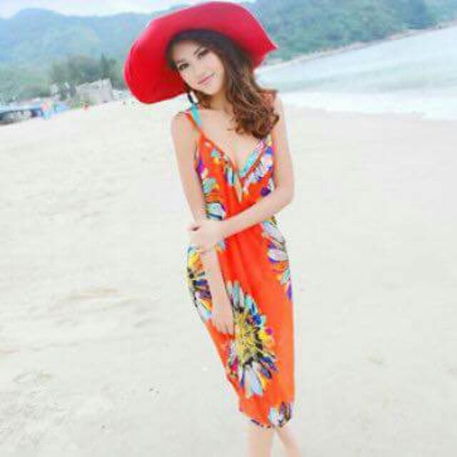 Khăn sarong đi biển