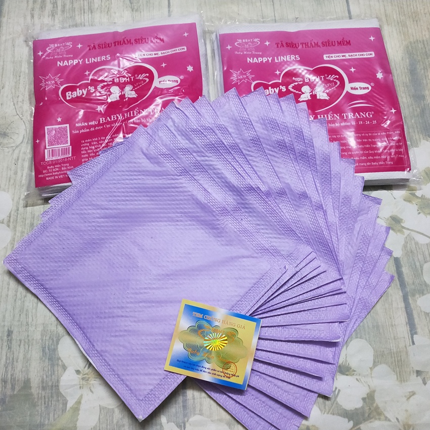SET 50 GÓI GIẤY LÓT PHÂN XU TRẺ SƠ SINH