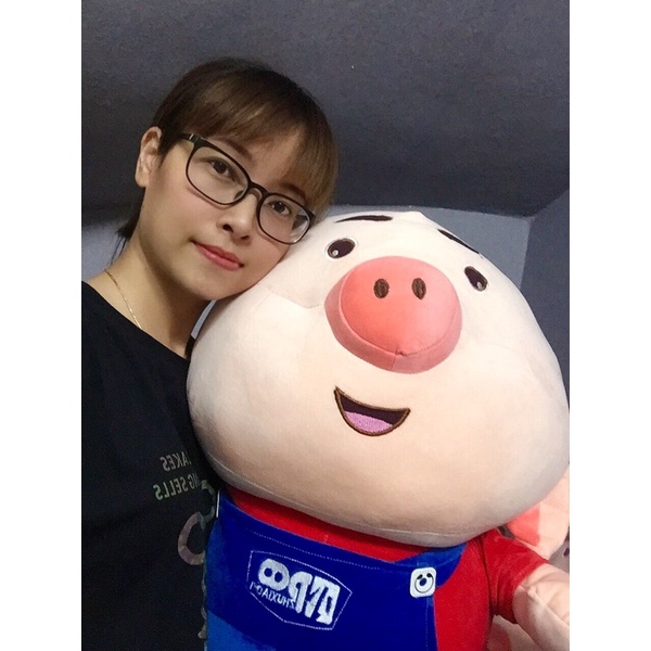 Gấu bông heo tiktok. Trước thì em mê anh giờ thì em mê heoo thoi nha