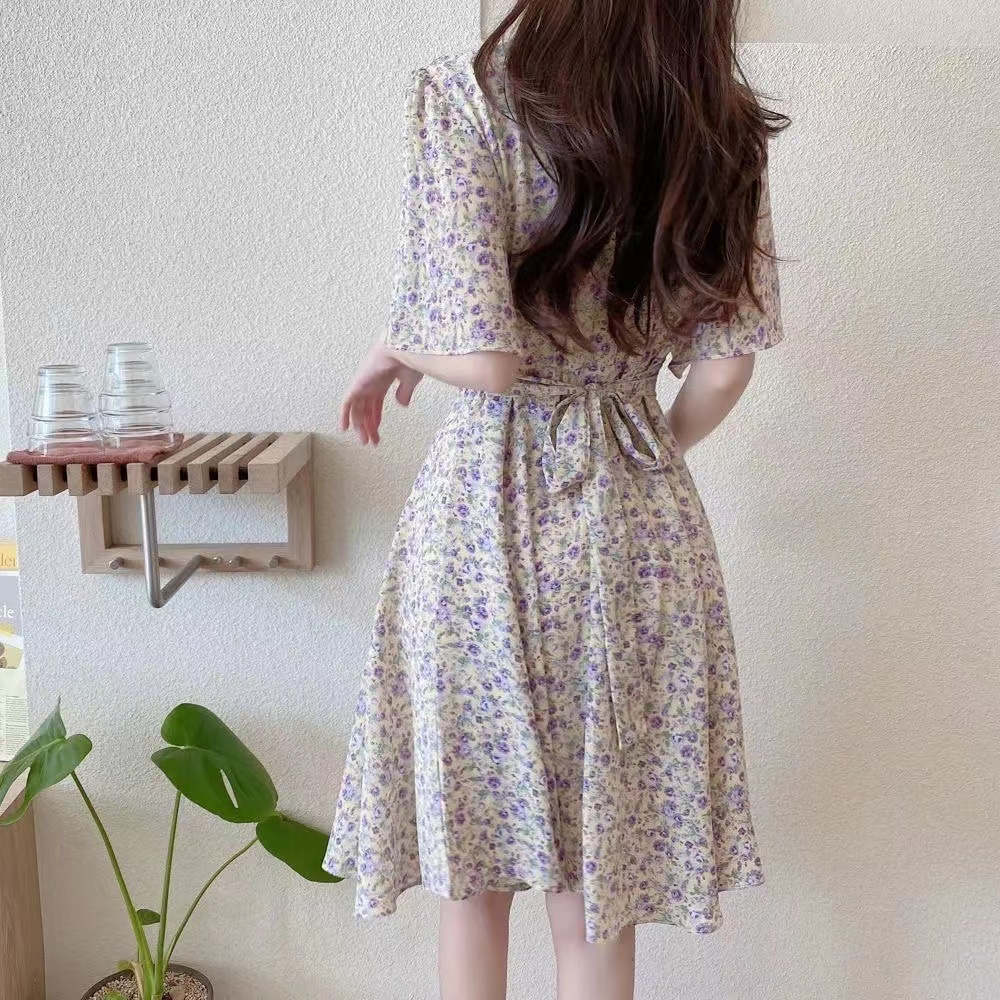 Đầm maxi bigsize váy đỏ váy tím Váy dạ hội đầm công sở váy cổ điển váy midi váy nữ xinh đầm dự tiệc sang trọng đầm cổ v váy hoa nhí vintage đầm thiết kế váy hàn quốc