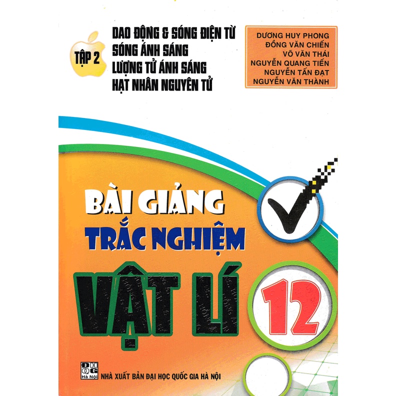 Sách - Bài Giảng Trắc Nghiệm Vật Lí 12 Tập 2