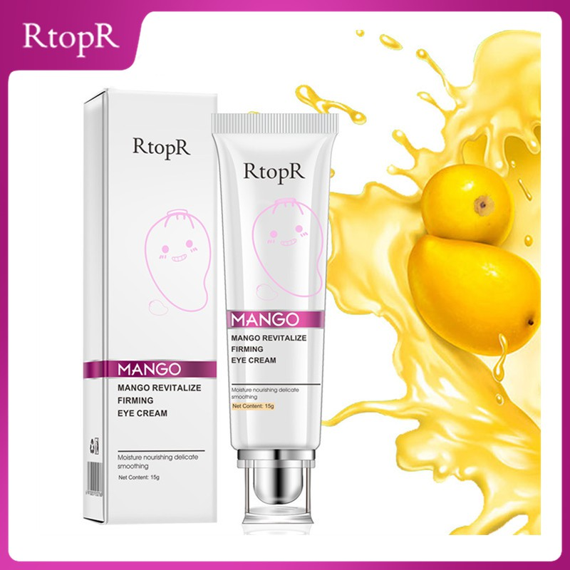 [Hàng mới về] Kem dưỡng mắt chiết xuất xoài chống nếp nhăn/bọng mắt xòa mờ quầng thâm dưỡng ẩm chống lão hóa RtopR 15g | BigBuy360 - bigbuy360.vn
