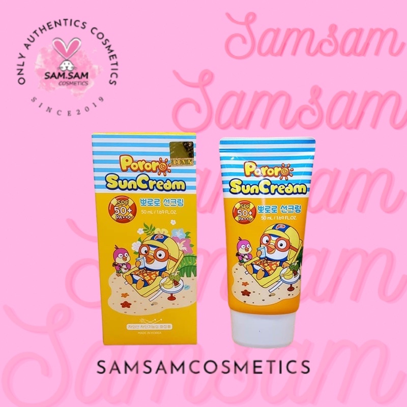Kem chống nắng trẻ em Pororo SunCream SPF 50+ PA+++ Hàn Quốc