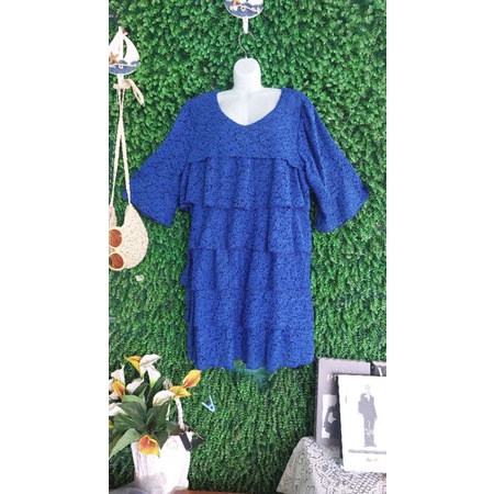 Thanh lý đầm xanh tầng bigsize.