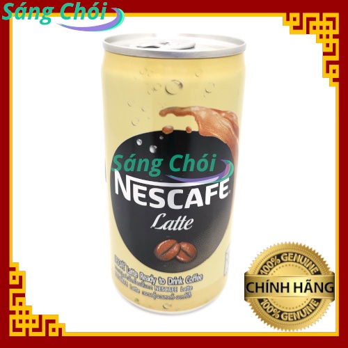 6 Lon [6 x 180ml] Cà Phê Uống Liền NESCAFÉ Latte Cà Phê Sữa - Nestlé Nescafe Nestle - Sáng Chói