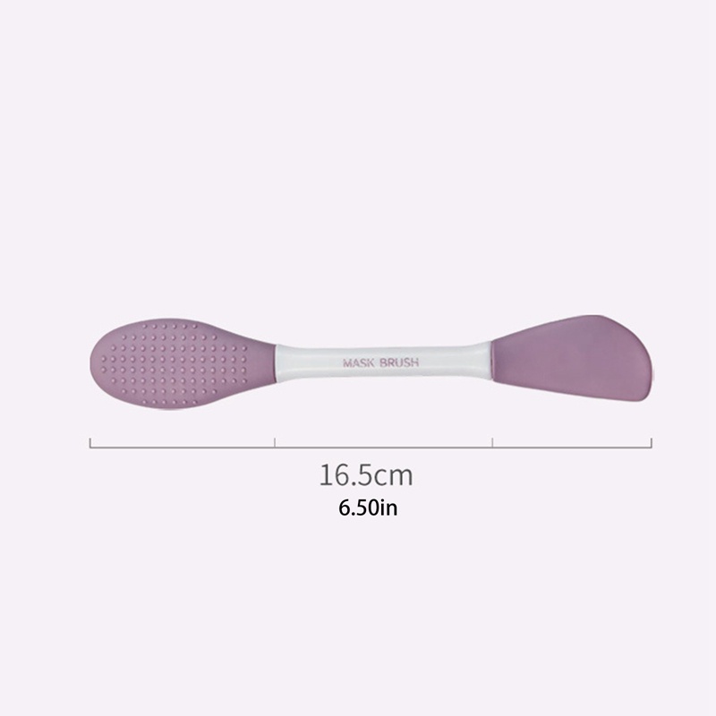 Cọ Rửa Mặt Silicone Hai Đầu Thiết Kế Nhỏ Gọn Tiện Lợi