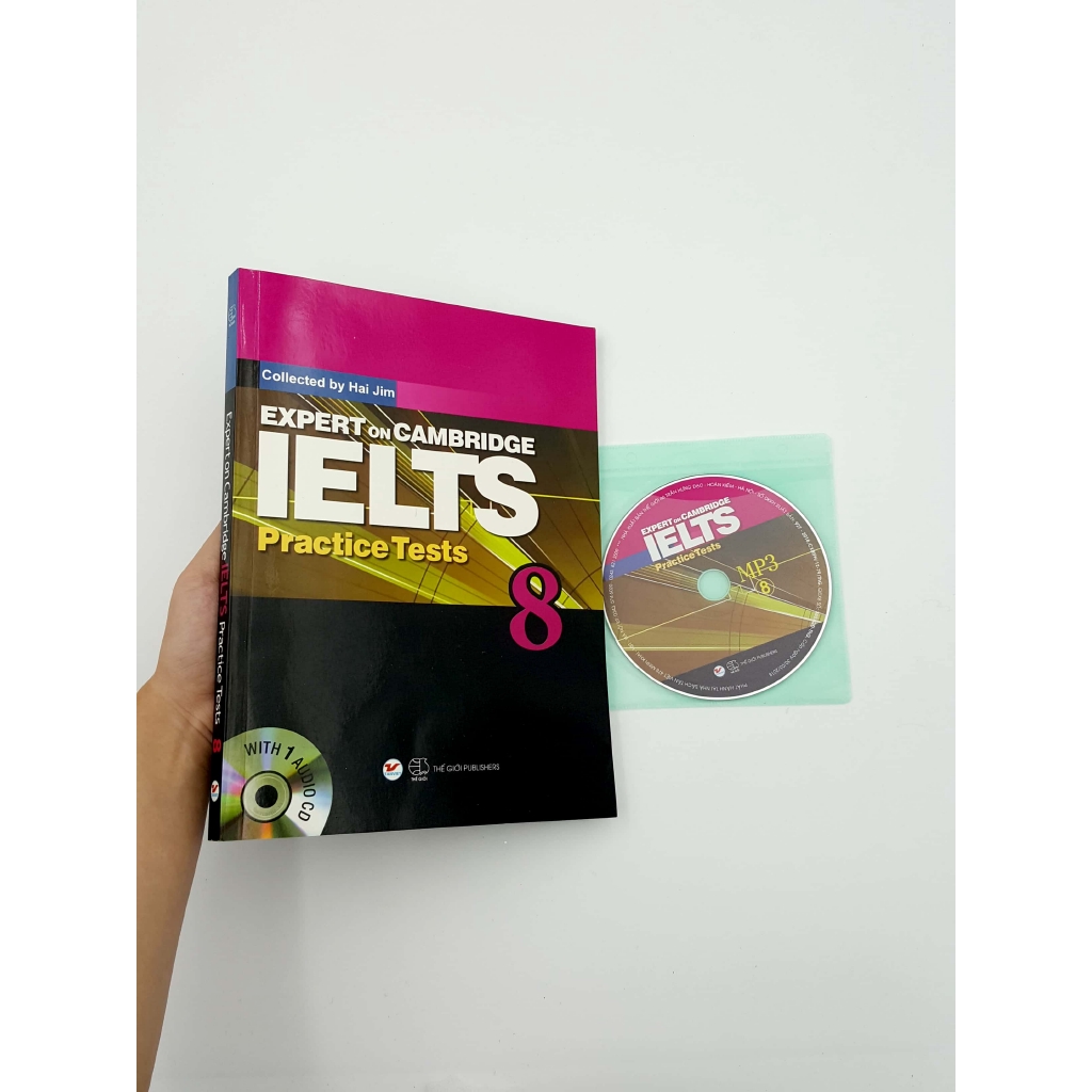 Sách - Expert On Cambridge Ielts Practice Tests 8 (Kèm Cd)