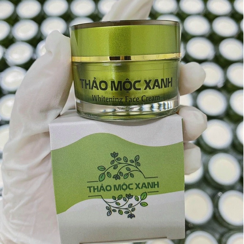 Kem face thảo mộc xanh