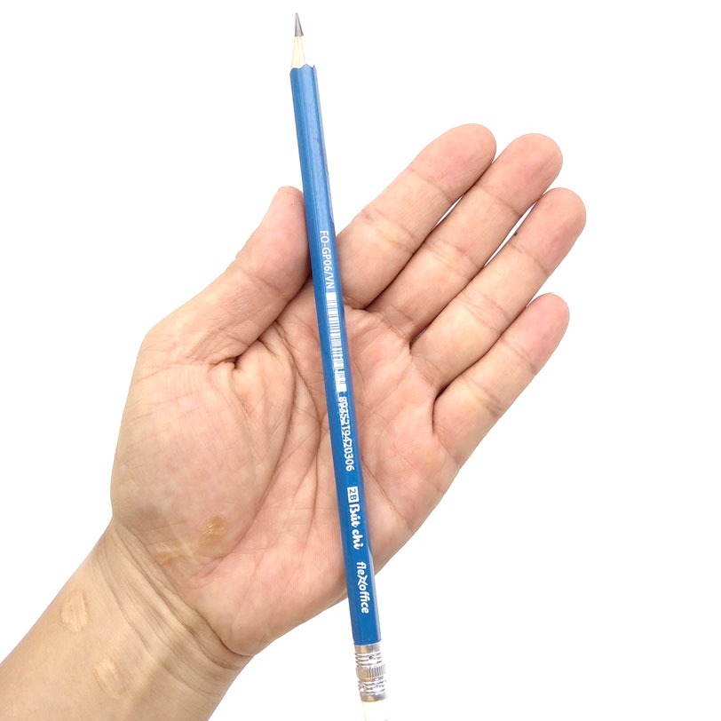Bút Chì Gỗ 2B Flexoffice FO-GP06/VN - Thân Xanh