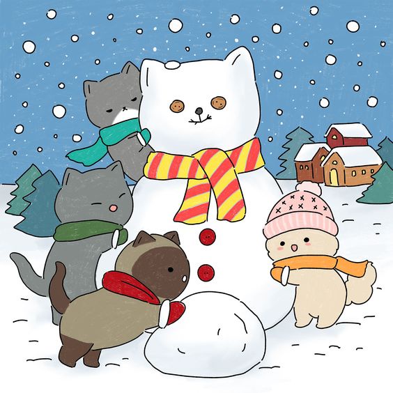 Bộ 20 tranh tô màu Happy cat giấy dầy đẹp