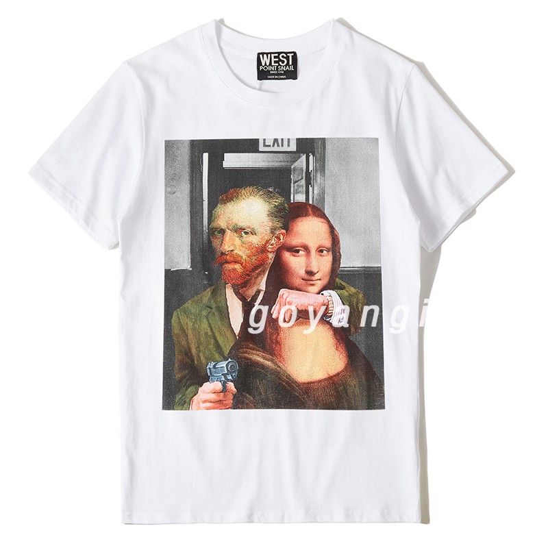 Áo thun tay lỡ Lisa X Van unisex nam nữ dáng rộng oversize phong cách Hàn Quốc