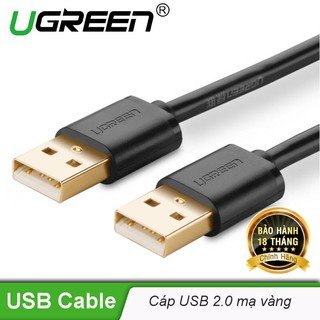 Dây usb 2.0 mạ vàng ugreen us102
