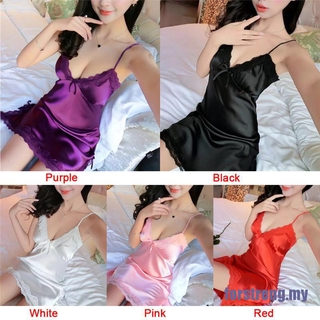Đầm Ngủ Lụa Hai Dây Gợi Cảm Cho Nữ
