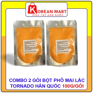 Combo 2 gói bột phô mai lắc TORNADO Hàn quốc 100g/gói