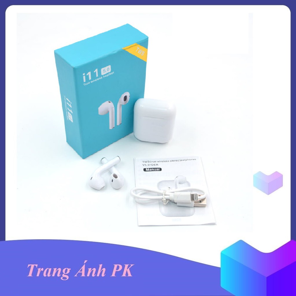 Tai Nghe Bluetooth I11 - Nút Cảm Ứng Như Airpods