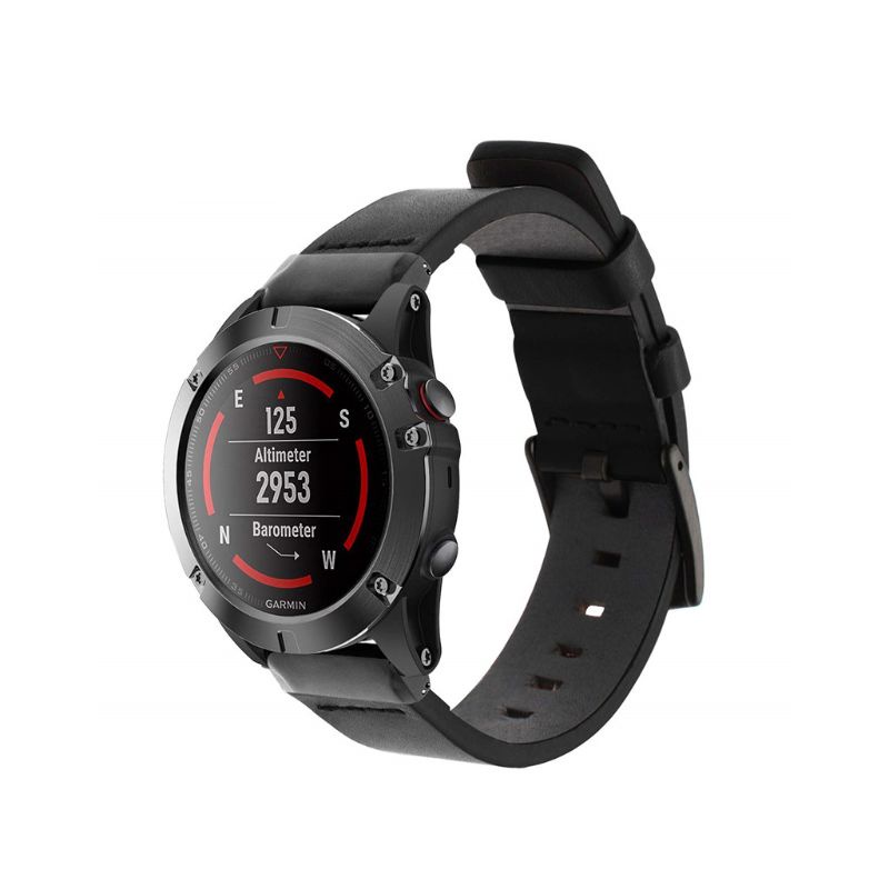 Dây đeo bằng da thật cho đồng hồ thông minh Garmin Fenix 6/6X/6S