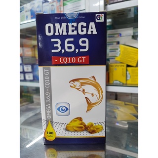 Omega 3,6,9, - cq10 gt - hộp 100 viên