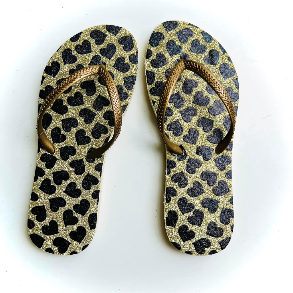 Dép kẹp xỏ ngón, dép tông nữ Havaianas 2 tầng gia công hàng handmade siêu bền đẹp b4