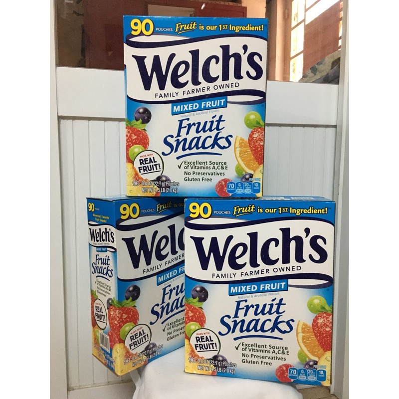 Thùng 90 gói Kẹo dẻo Welch’s