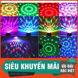 ĐÈN LED XOAY 360 ĐỘ-CHUYÊN PHÒNG HÁT TẠI NHÀ-KARAOKE