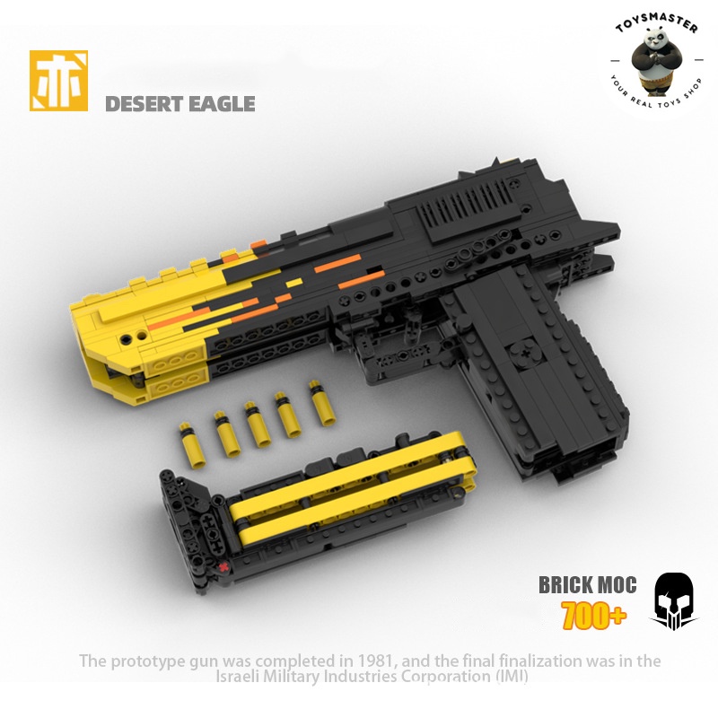 Đồ Chơi Lắp Ráp Xếp Hình Súng Lục Pistol D.E Blaze PUBG CS:GO Với 900+ Mảnh Ghép Phiên Bản Tiêu Chuẩn Của Kevin183