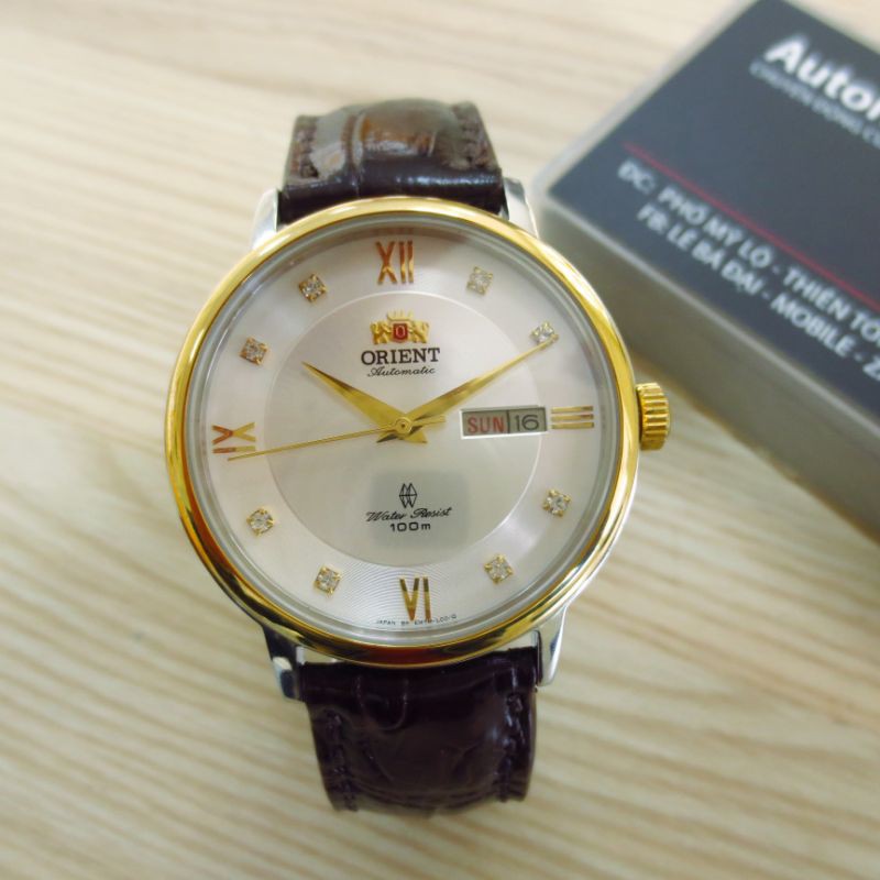 Đồng hồ cơ nam ORIENT Automatic nhật bãi xịn máy cơ tự động nạp cót