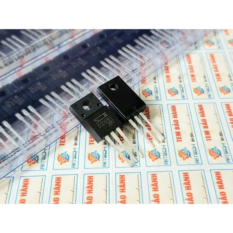 [Combo 3 chiếc] D2081, 2SD2081 Transistor NPN 10A 120V TO-220