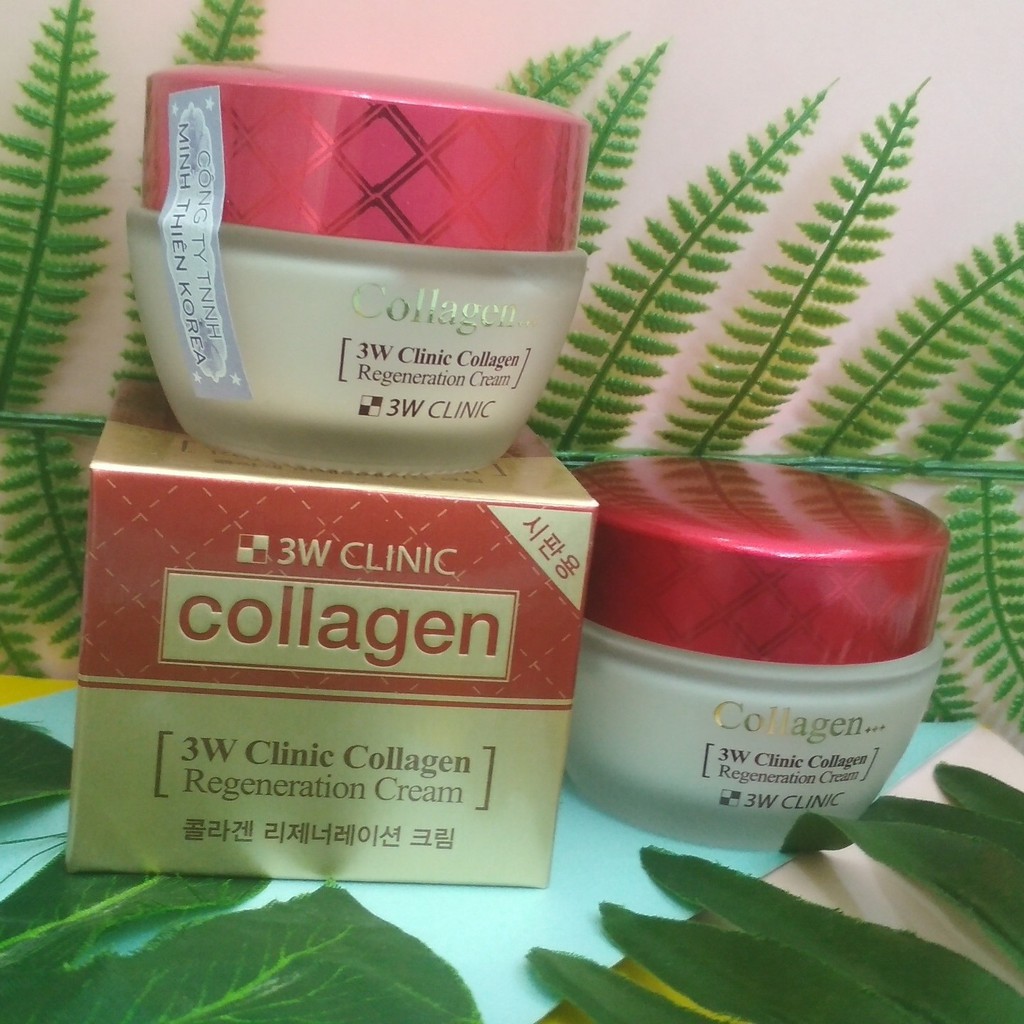 BỘ MỸ PHẨM CHĂM SÓC DƯỠNG TRĂNG CHỐNG LÃO HÓA DA MỸ PHẨM HÀN QUỐC CHÍNH HÃNG 3W CLINIC COLLAGEN SKIN CARE 3 ITEMS SET | BigBuy360 - bigbuy360.vn