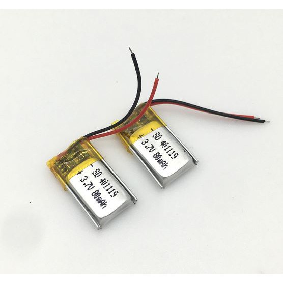 Pin Sạc Li-Po Lithium Polymer 3.7V 401019 50mAh cho tai nghe Bluetooth