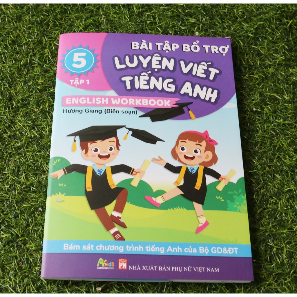 Sách - Bài Tập Bổ Trợ Luyện Viết Tiếng Anh - English Workbook Lớp 5 Tập 1