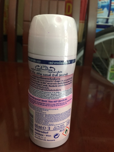 Xịt khử mùi NIVEA 60ml | BigBuy360 - bigbuy360.vn