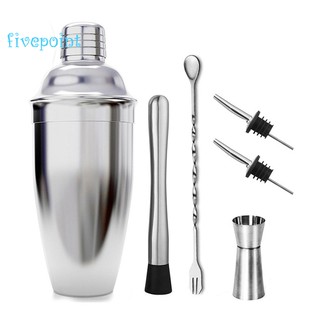 Bộ công cụ pha chế rượu vang cocktail 550ml bằng inox chuyên dụng cho bartender