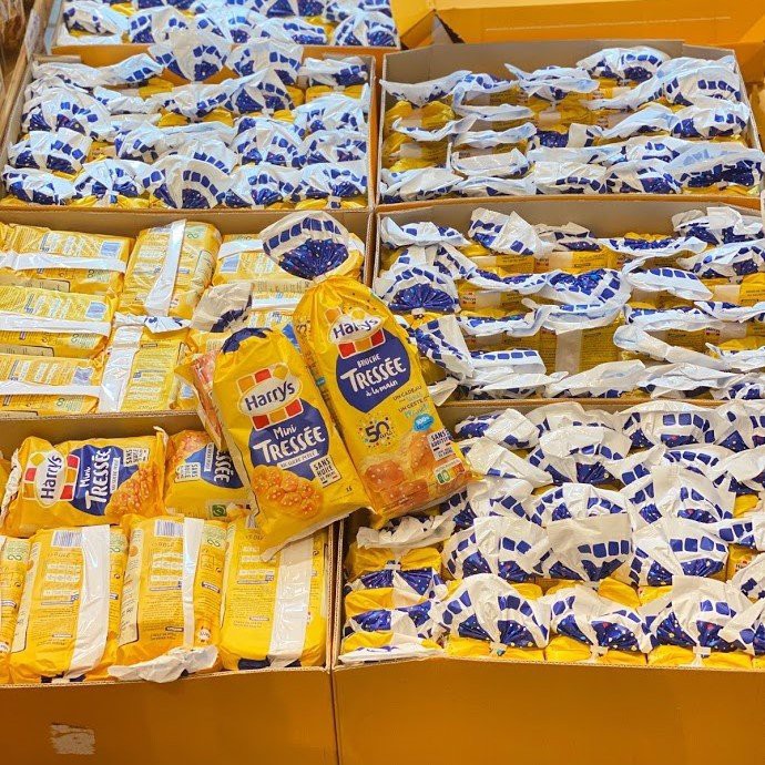 [ĐỦ LOẠI] [BÁNH MỚI MỖI NGÀY] Bánh Mì Hoa Cúc Pháp Harrys Brioche Mini Tressee 500g và 210g Thơm Ngon Dinh Dưỡng