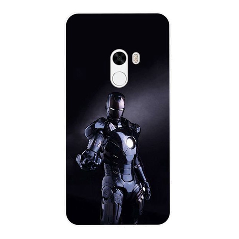 Ốp silicon Mềm In Hình Biệt Đội Siêu Anh Hùng Avengers Cho Xiaomi Mix Note Max 2 3 A1 A2 5 5c 5s 6 8 9 Se Lite Plus F1