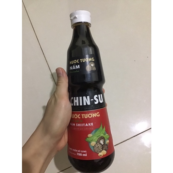 Nước tương nấm Chin-su chai 700ml thơm ngon