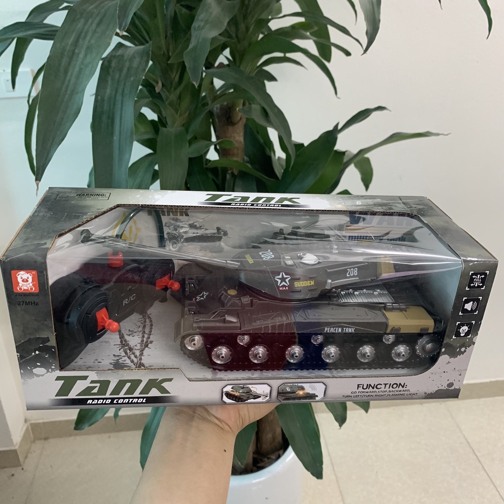 Đồ Chơi Xe Tăng Điều Khiển Từ Xa – Xe OTO Xe Tăng Chiến Đấu – Model AKX529-6