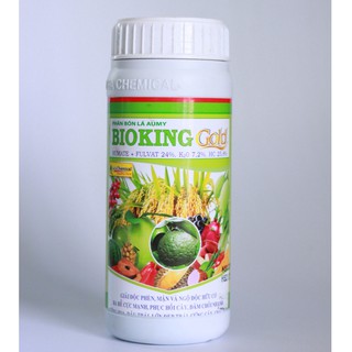 Phân bón sinh học Bioking GOLD Giải độc phèn, mặn và ngộ độc hữu cơ, tăng sức để kháng