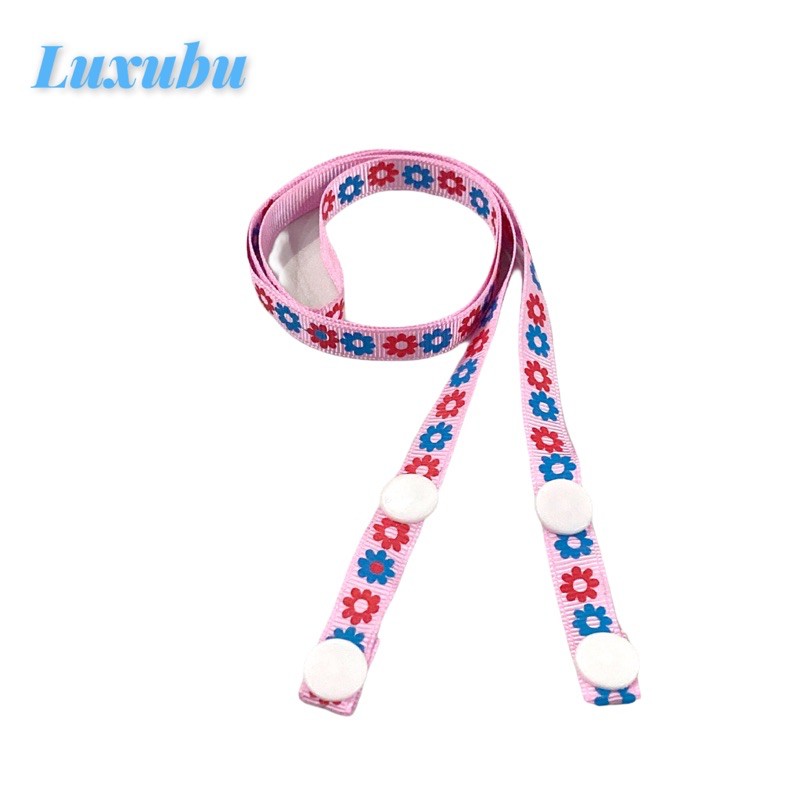 //Luxubu// Dây đeo khẩu trang nút bấm nhựa , mask strap chống thất lạc