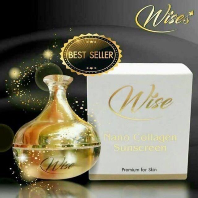 Kem chống nắng wise nano collagen thái lan