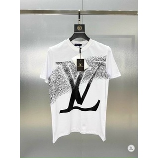 Áo thun nam dập vân nổi cổ tròn tay ngắn thêu logo vải cotton dày đẹp,thoáng mát,sang trọng-AHFASHION