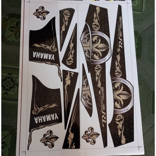 Tem rời sirius 2009 vàng đen