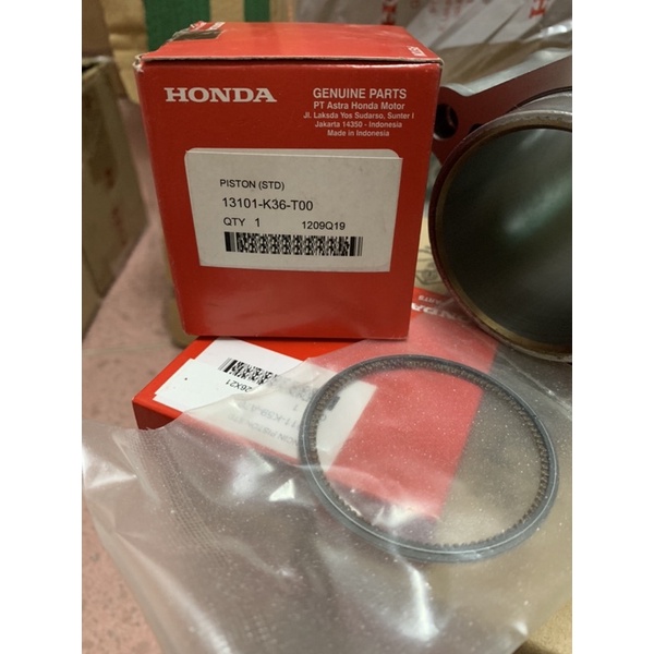 bộ lòng pitông nòng trái bạc vario click 150 honda chính hãng