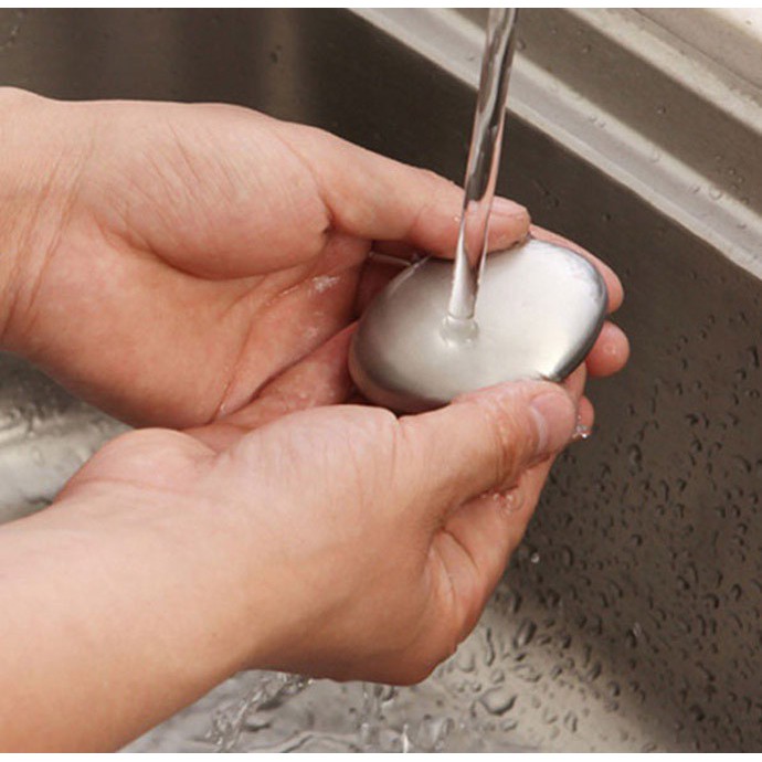 XÀ PHÒNG VIÊN INOX KHỬ MÙI TANH sau khi làm thịt cá thông dụng cho nhà bếp của bạn – 087