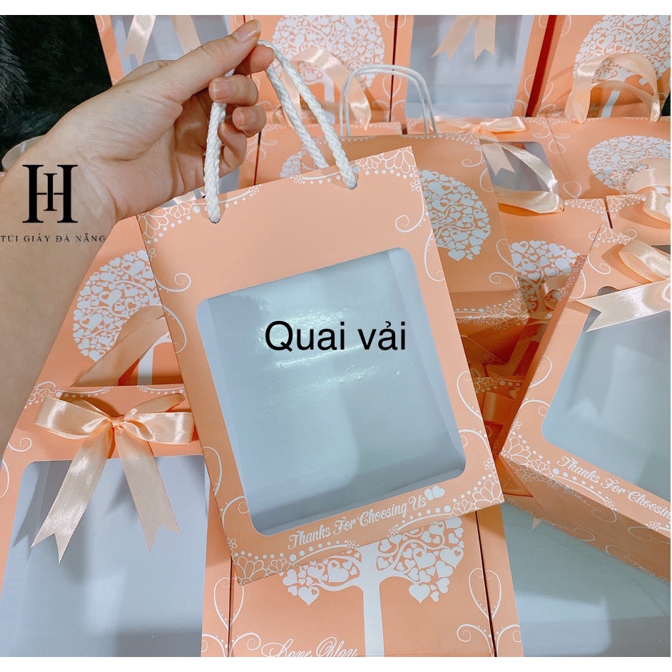 Túi Qùa tặng đựng Trang sức, Mỹ phẩm ,Socola cho ngày Valentine, Túi quà Đựng Cao cấp, tiện lợi mang đi tặng