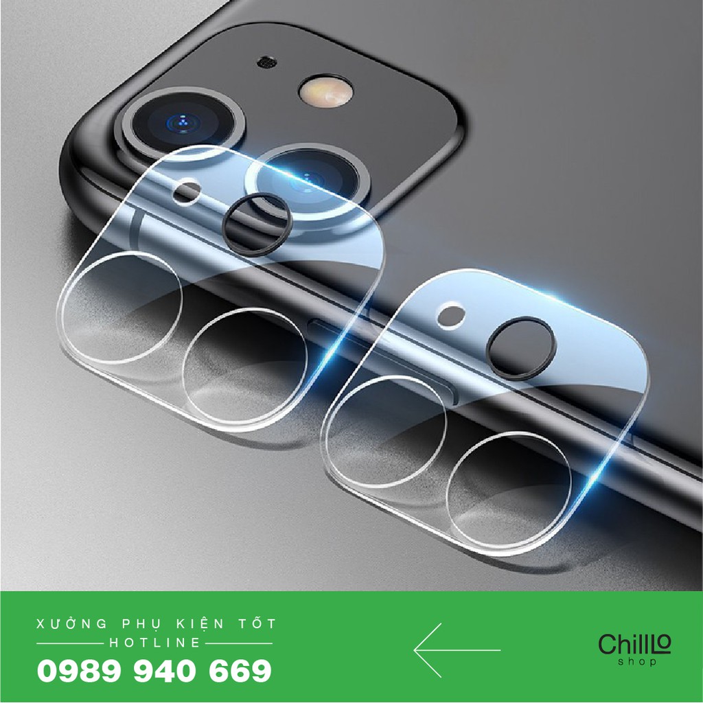 Miếng Dán Camera Sau Cho iPhone 11/ 11 Pro/ 11 Pro Max - Kính Cường Lực Bảo Vệ An Toàn Cho Camera Điện Thoại Của Bạn